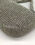 I.N.C. International Concepts Silver Small Diamond Mesh Hobo Bag