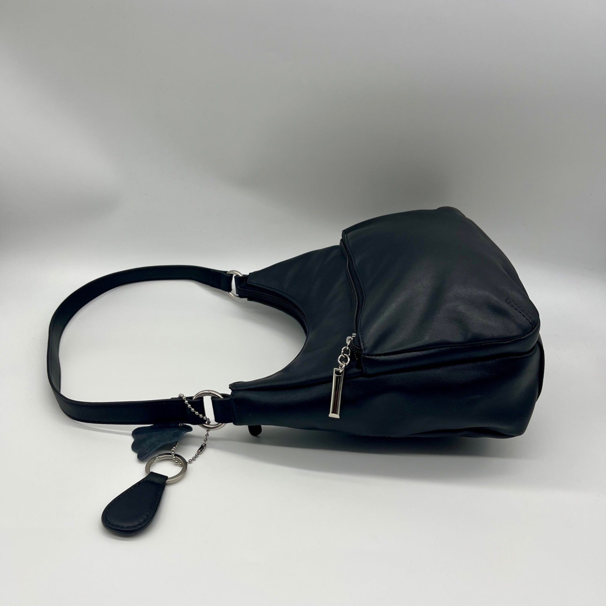 Giani Bernini Nappa Black Leather Hobo Bag