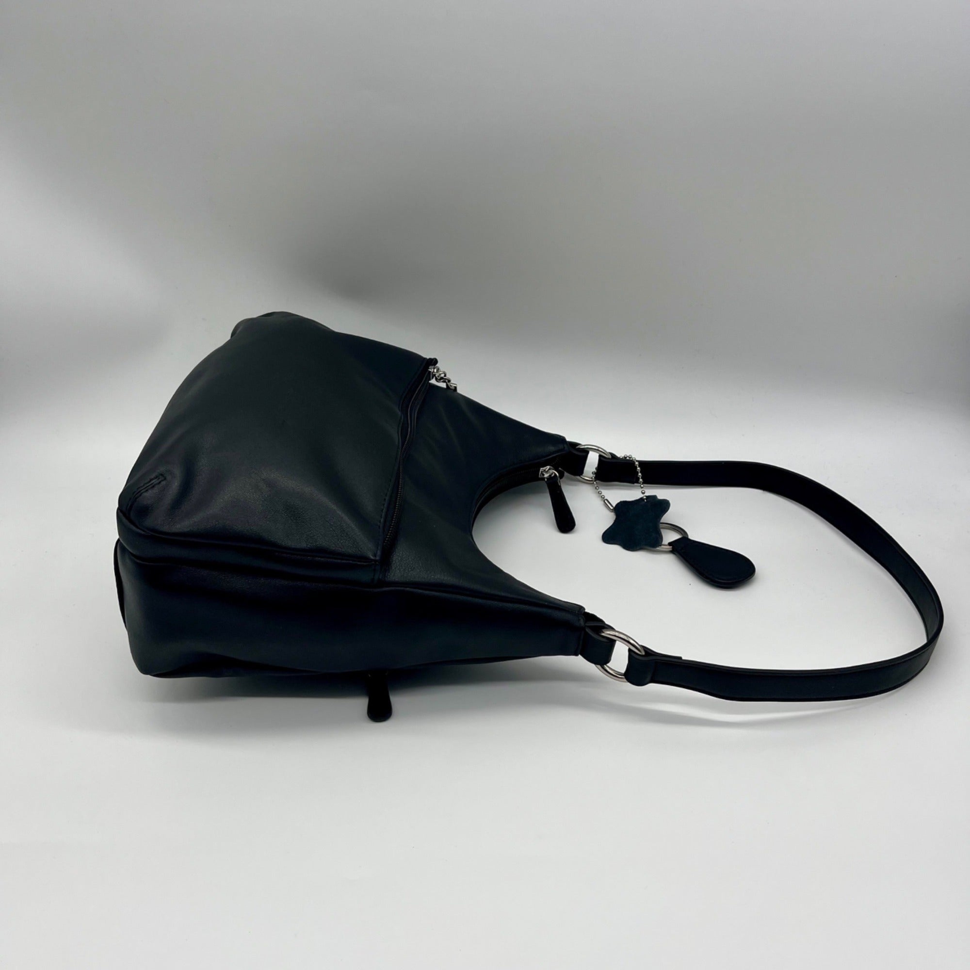 Giani Bernini Nappa Black Leather Hobo Bag
