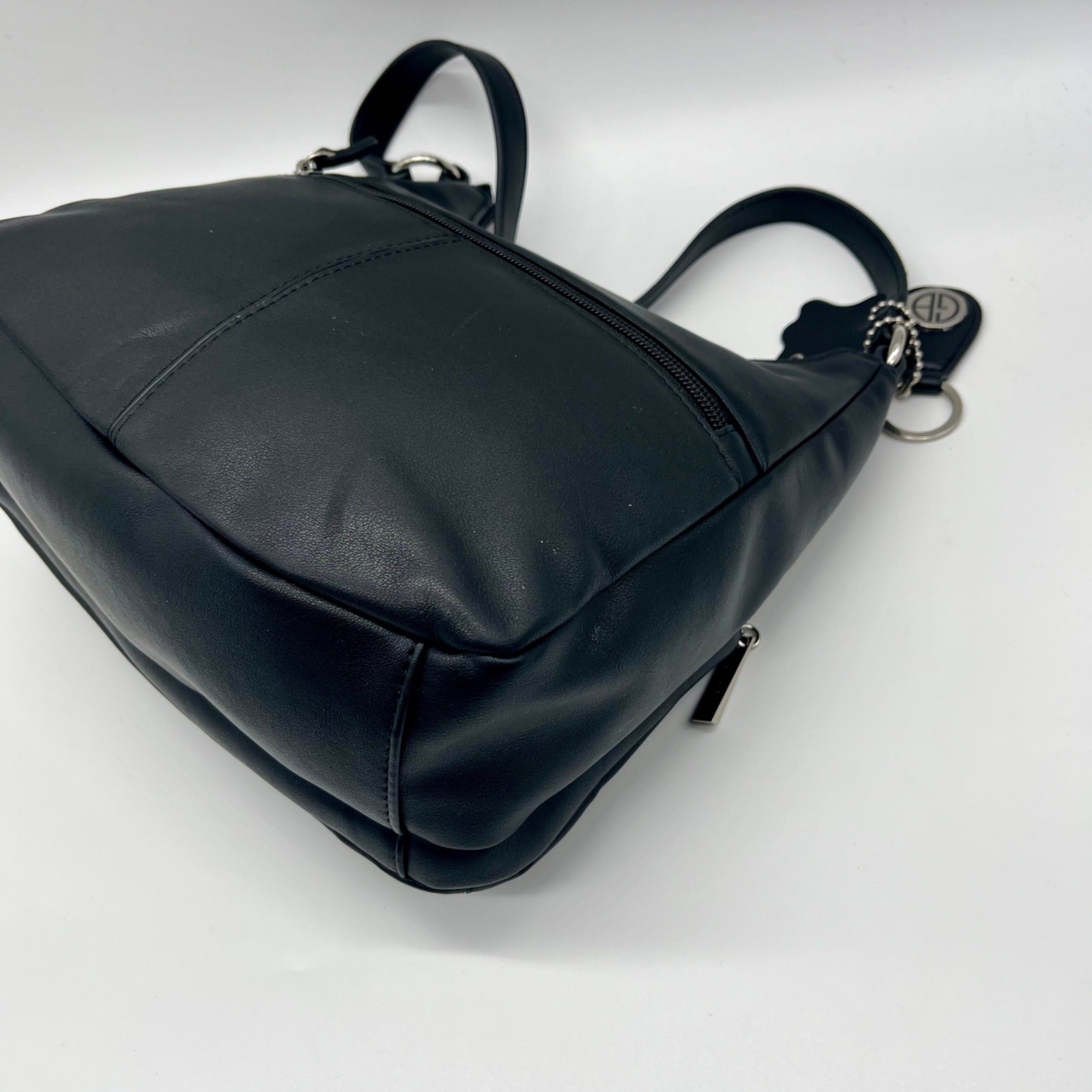 Giani Bernini Nappa Black Leather Hobo Bag