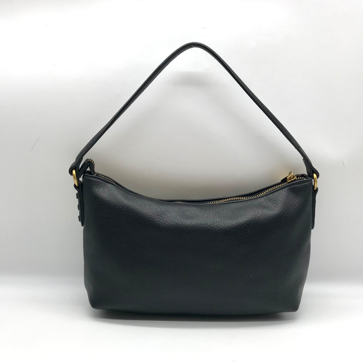 Style &amp; Co Black Faux Leather Shoulder Bag
