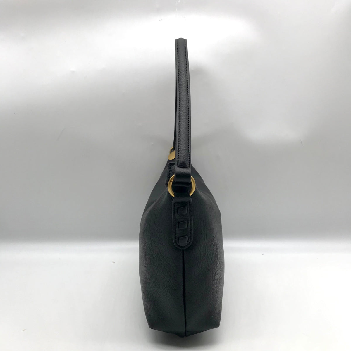 Style &amp; Co Black Faux Leather Shoulder Bag