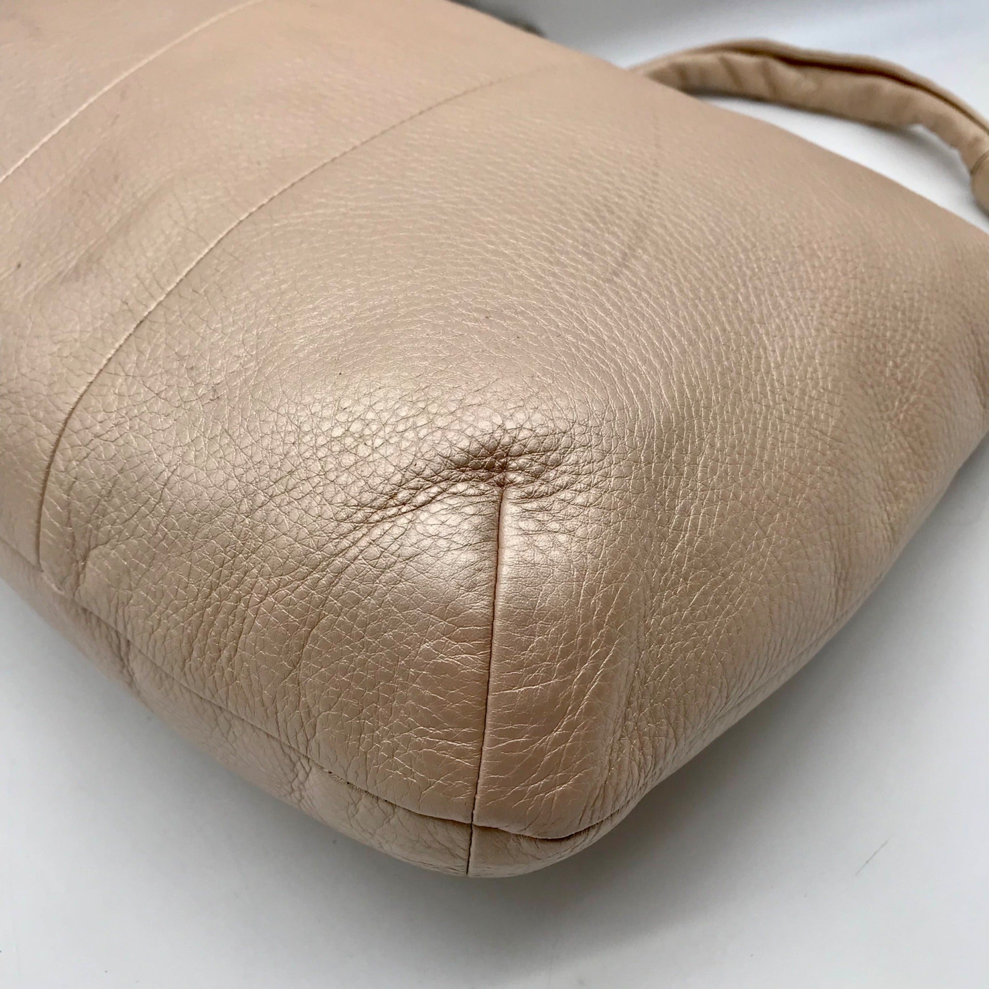 Coach Pearl Pebbled Leather Kristen Vintage Shoulder Bag 16808