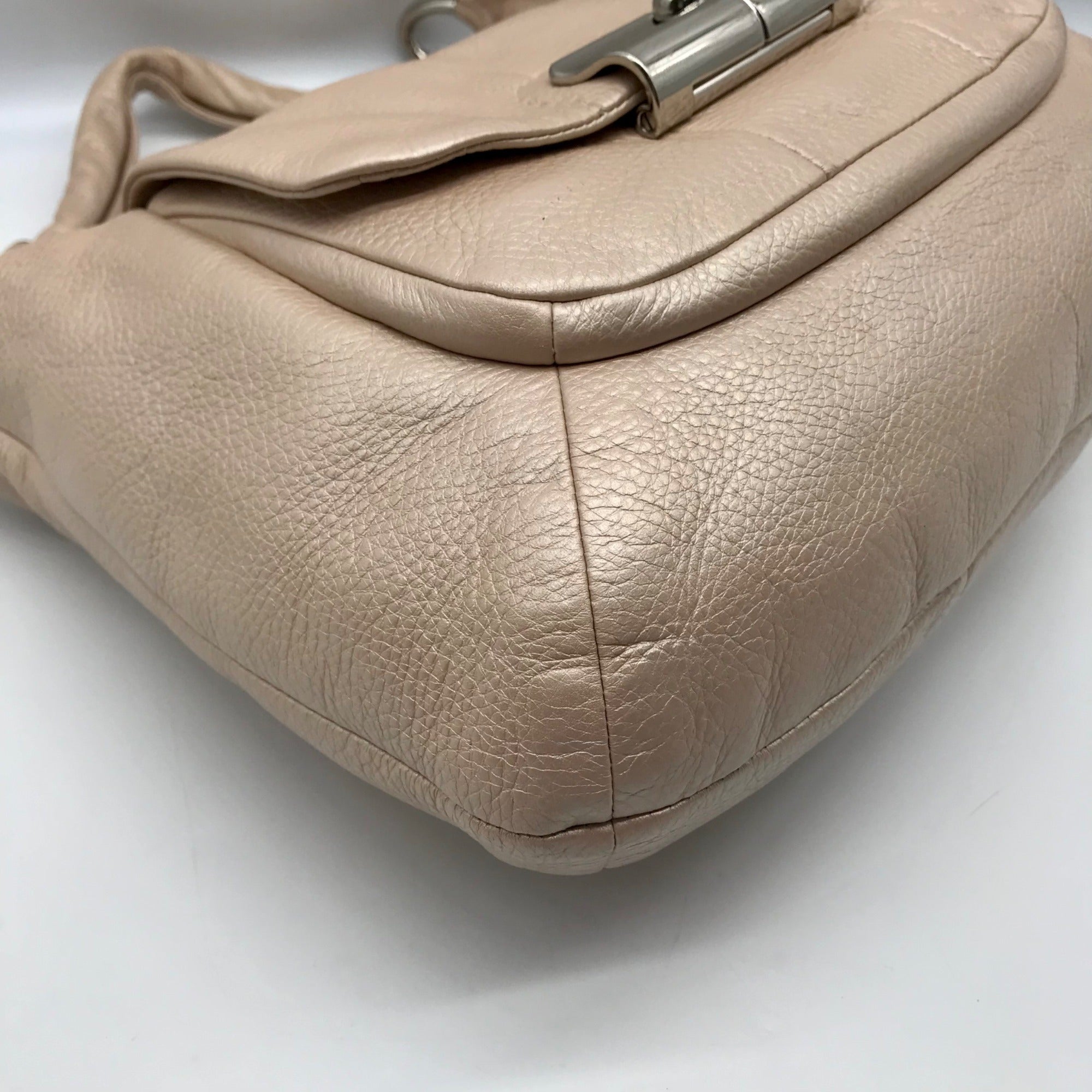 Coach Pearl Pebbled Leather Kristen Vintage Shoulder Bag 16808