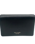 Kate Spade Black Flap-Style Crossbody Wallet