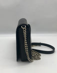 Kate Spade Black Flap-Style Crossbody Wallet
