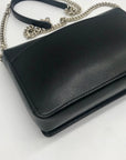 Kate Spade Black Flap-Style Crossbody Wallet