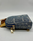 MMs Brands Handmade Blue Denim Fabric Backpack