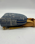 MMs Brands Handmade Blue Denim Fabric Backpack