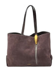 Donna Karan Georgette Suede Tote Bag