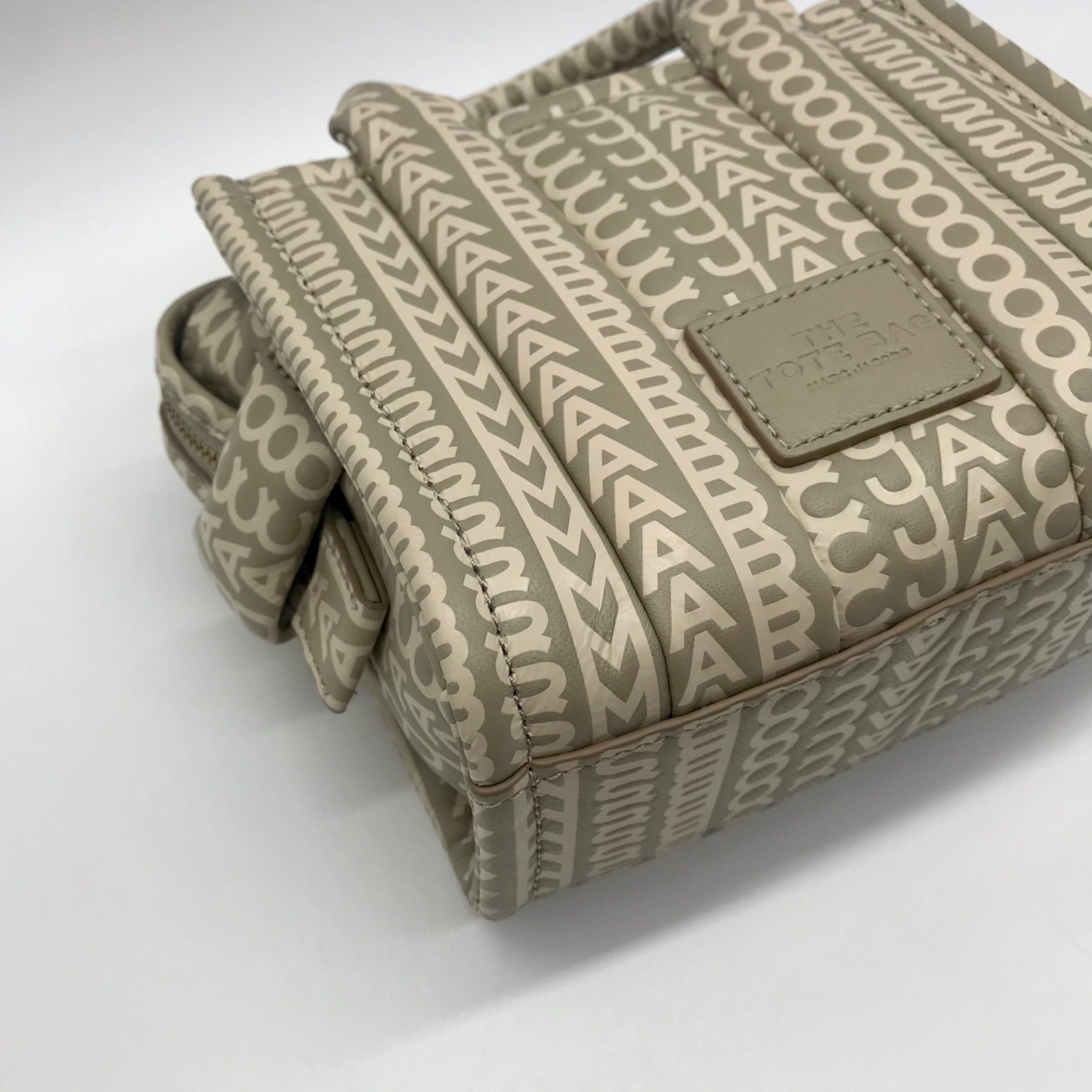 Marc Jacobs Monogram Leather Mini Tote Bag