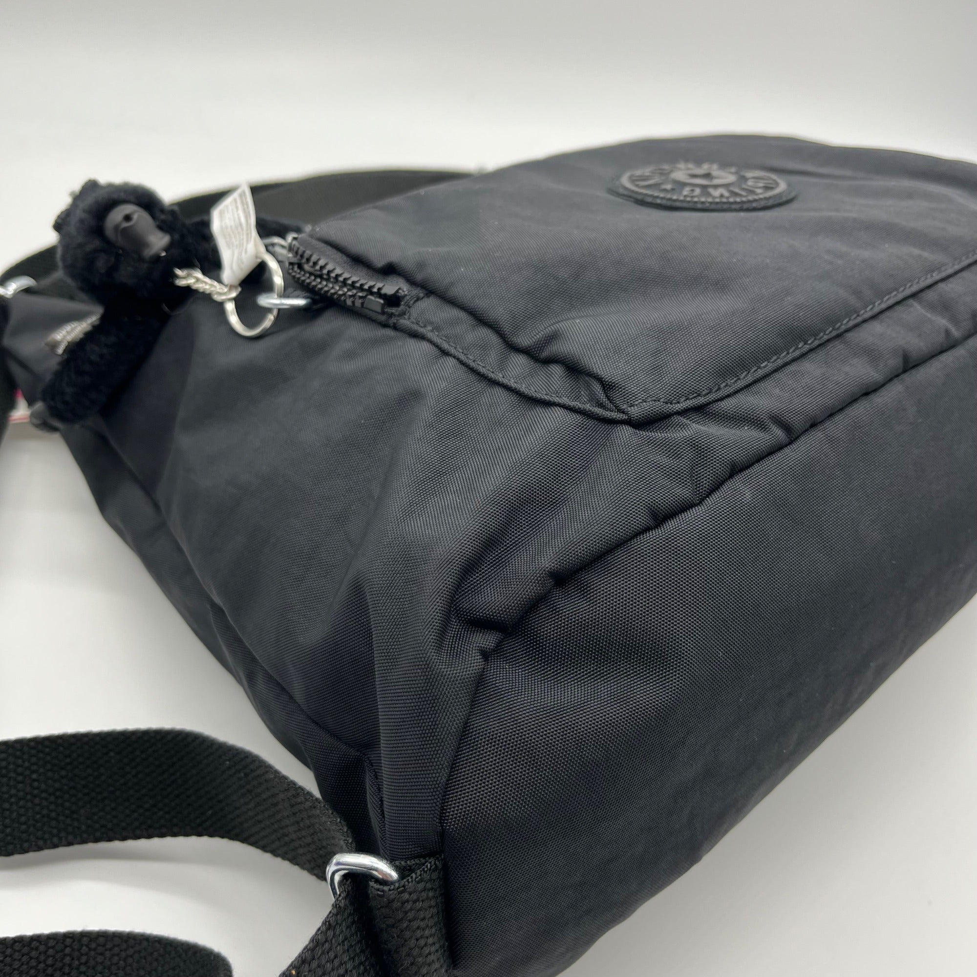 Kipling Black Yenna Backpack Crossbody Bag