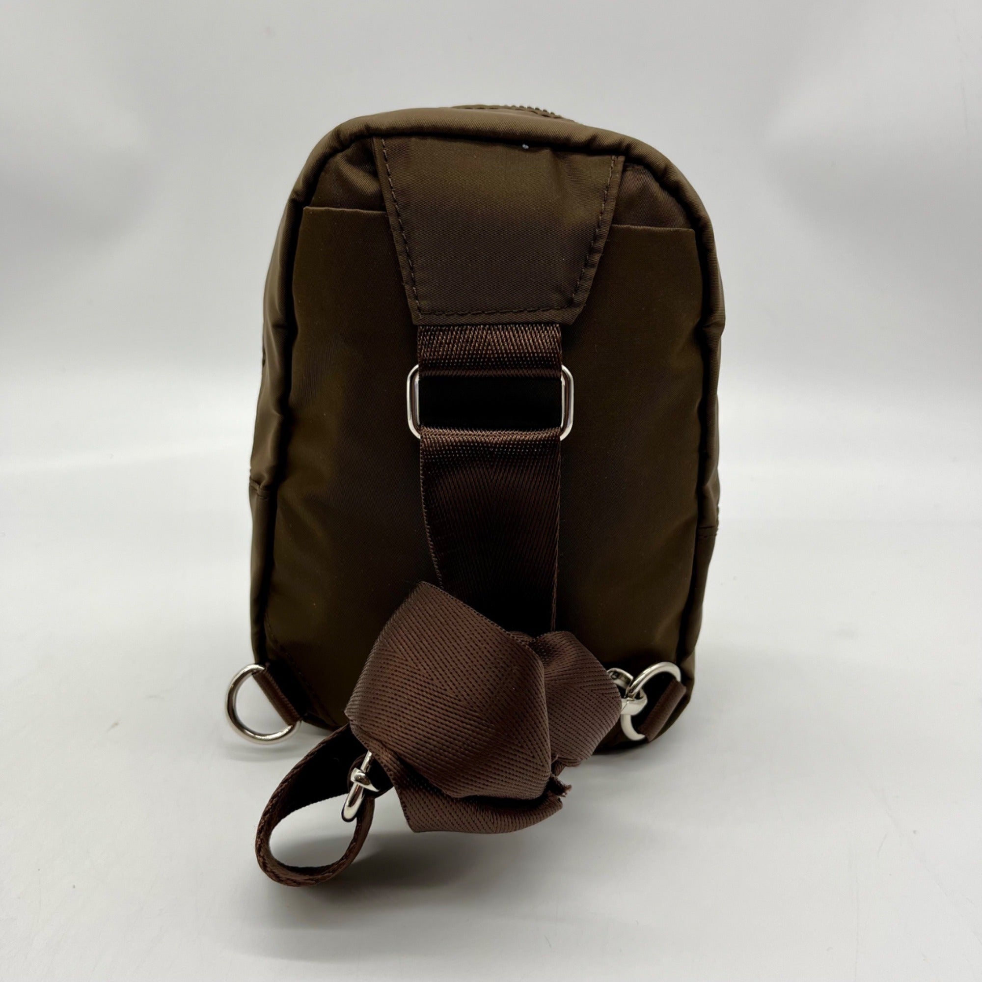 Lululemon Brown Everywhere Backpack Mini Crossbody Bag