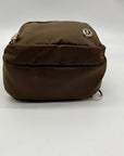 Lululemon Brown Everywhere Backpack Mini Crossbody Bag