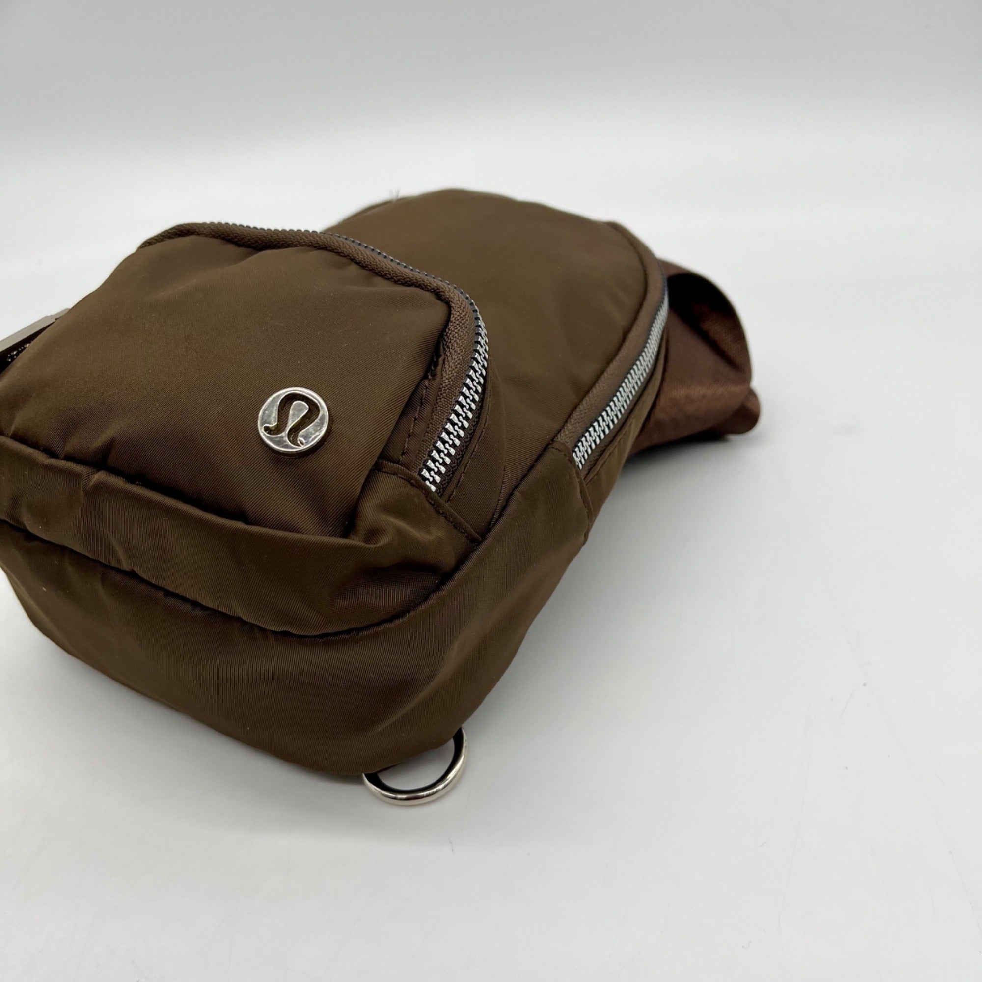 Lululemon Brown Everywhere Backpack Mini Crossbody Bag