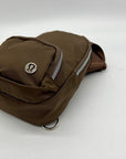 Lululemon Brown Everywhere Backpack Mini Crossbody Bag
