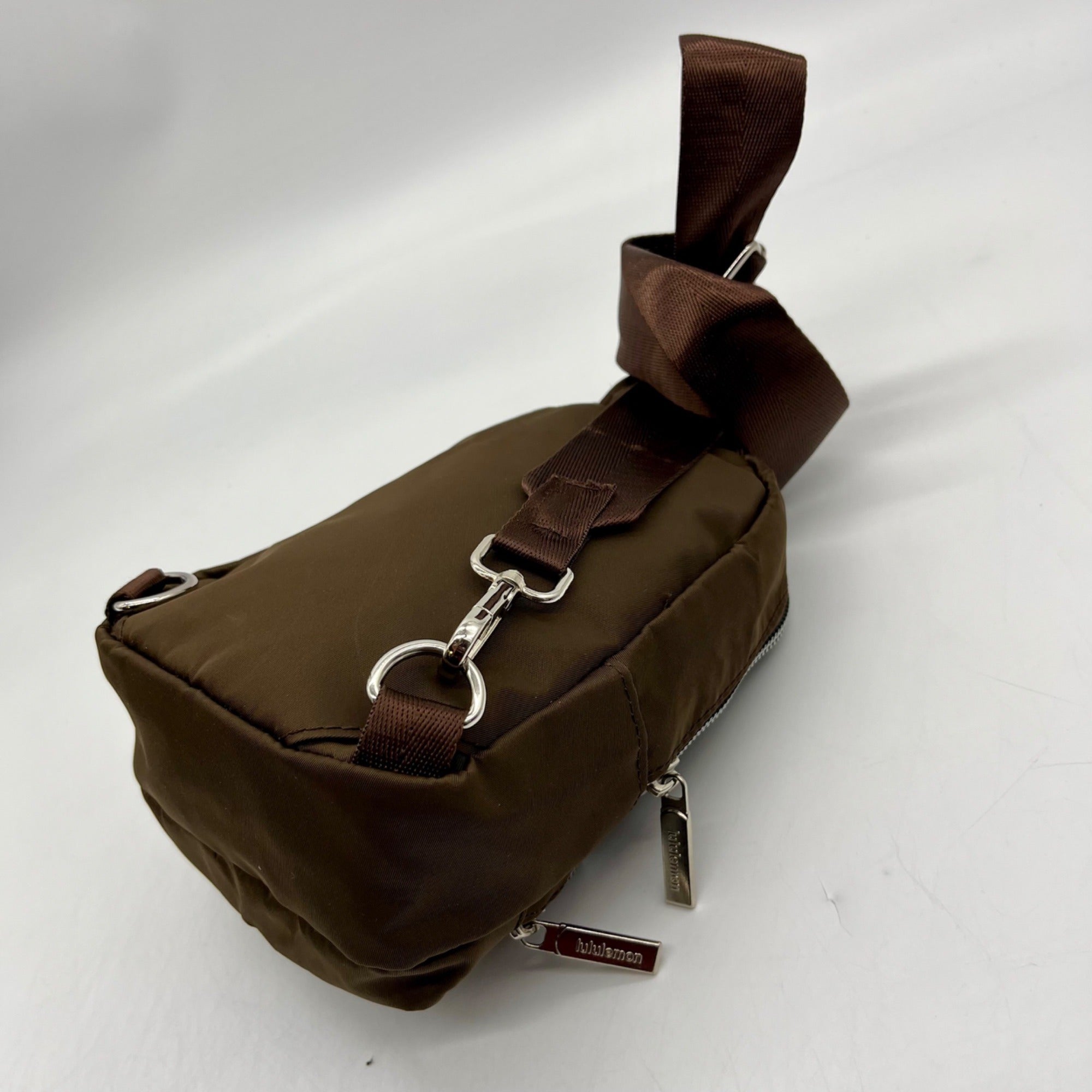 Lululemon Brown Everywhere Backpack Mini Crossbody Bag
