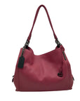 Coach Pink Pebbled Leather Dalton 31 Shoulder Bag 73545