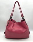 Coach Pink Pebbled Leather Dalton 31 Shoulder Bag 73545