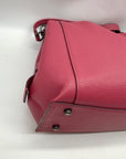 Coach Pink Pebbled Leather Dalton 31 Shoulder Bag 73545