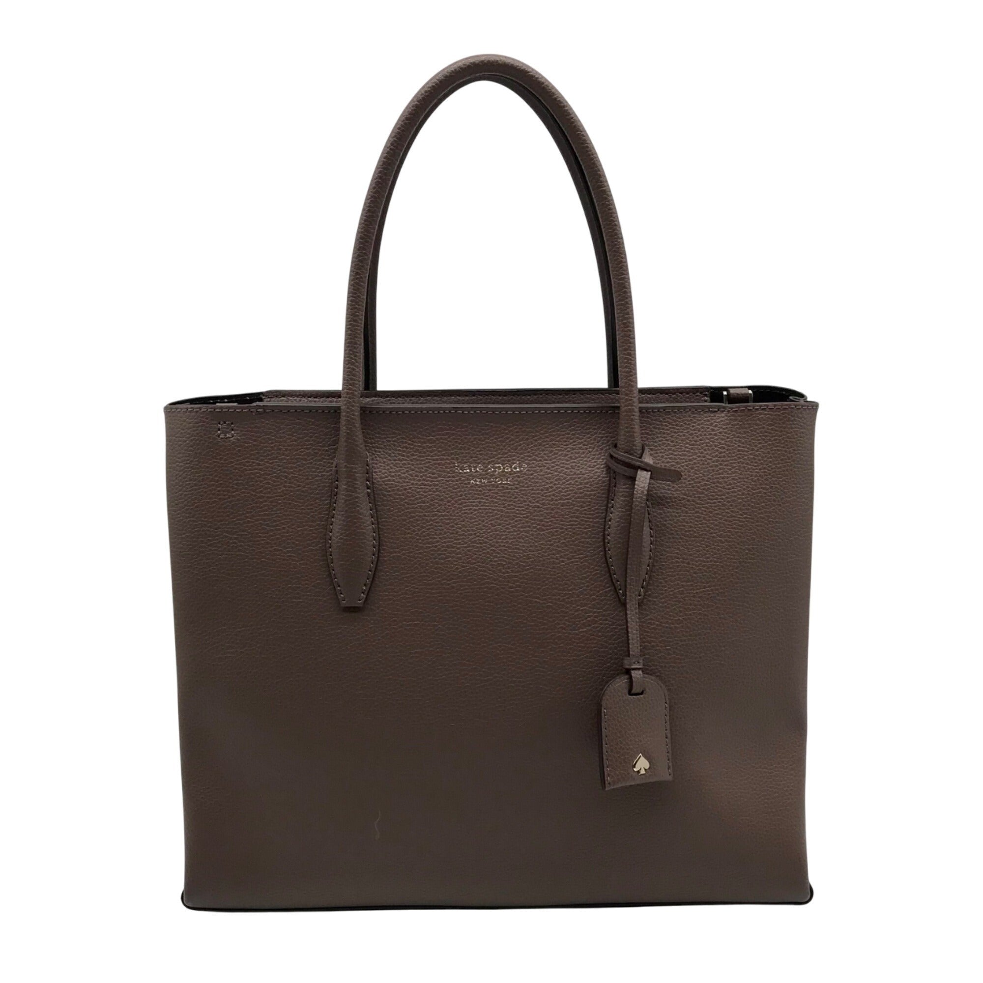 Kate Spade Nutmeg Pebbled Leather Eva Satchel Bag