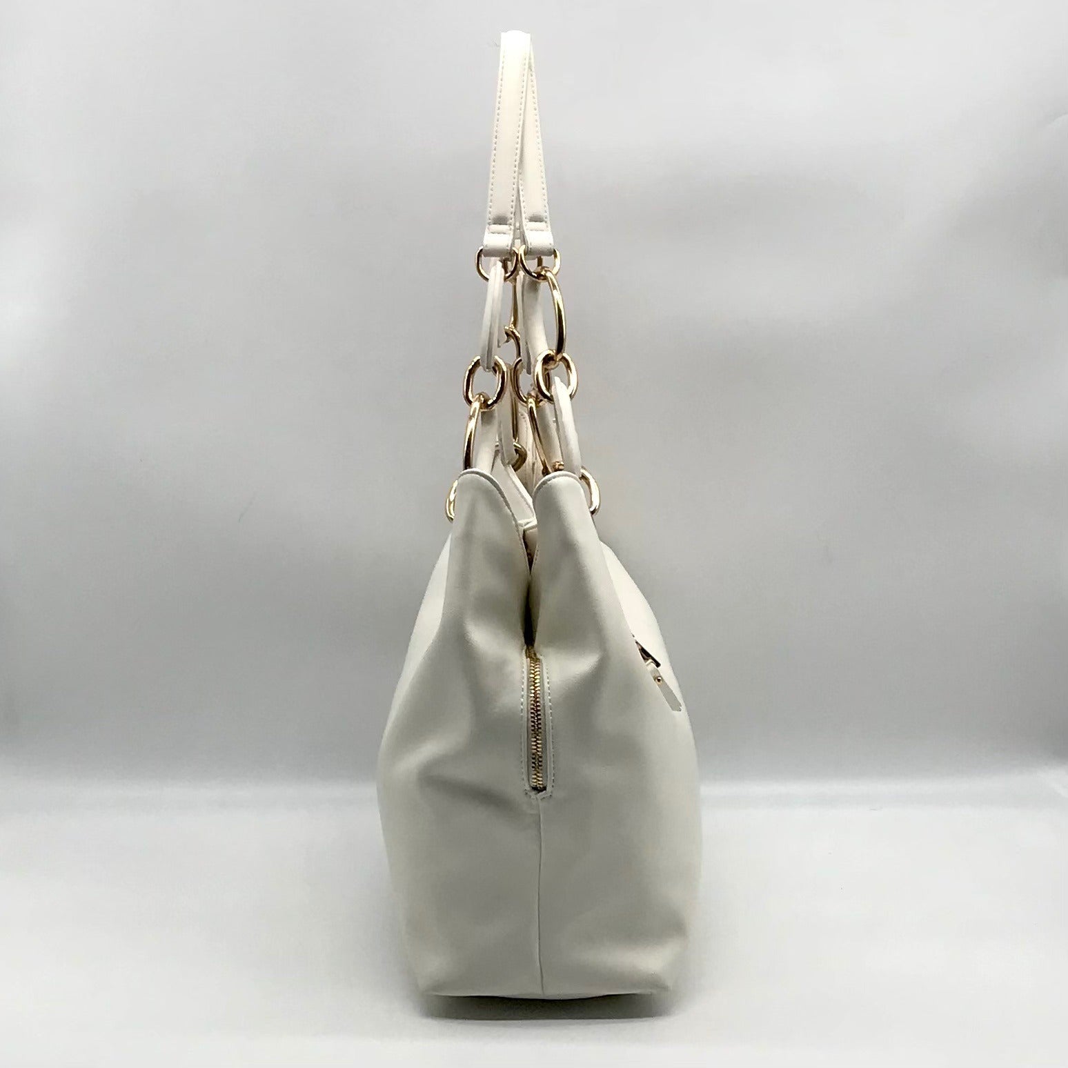 I.N.C. International Concepts Vanilla Trippii Chain Tote Bag
