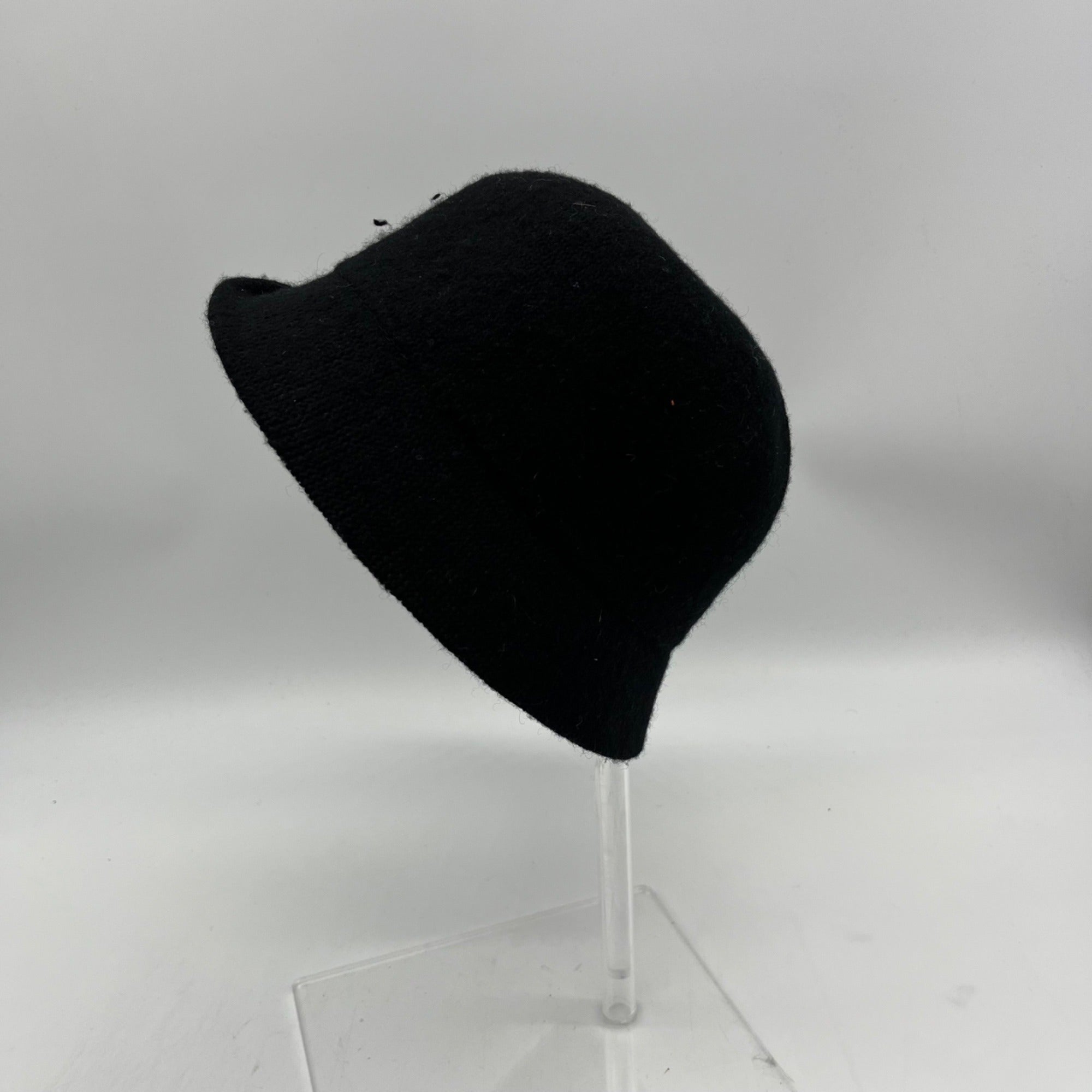 On 34th Black Wool Bucket Hat
