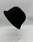 On 34th Black Wool Bucket Hat