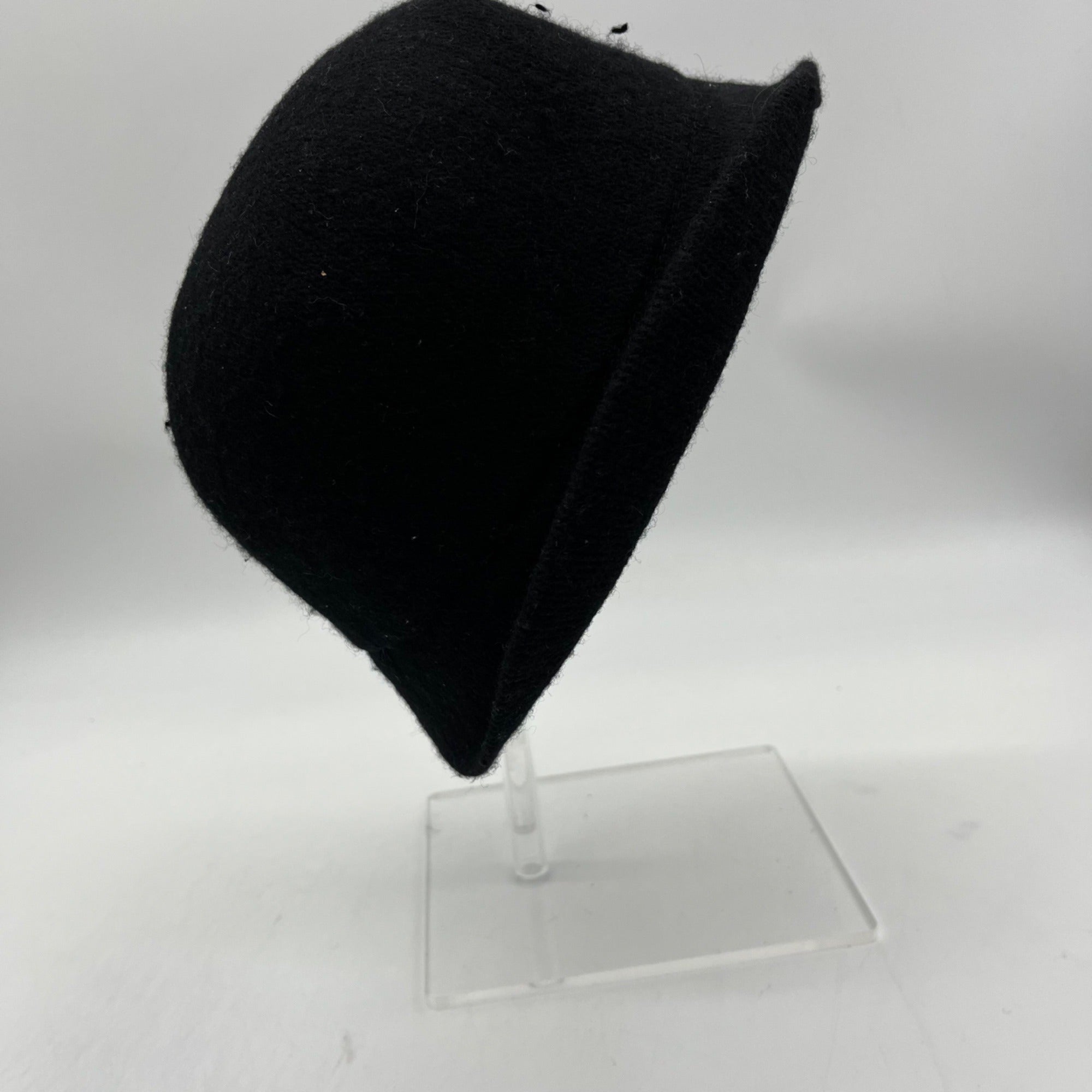 On 34th Black Wool Bucket Hat