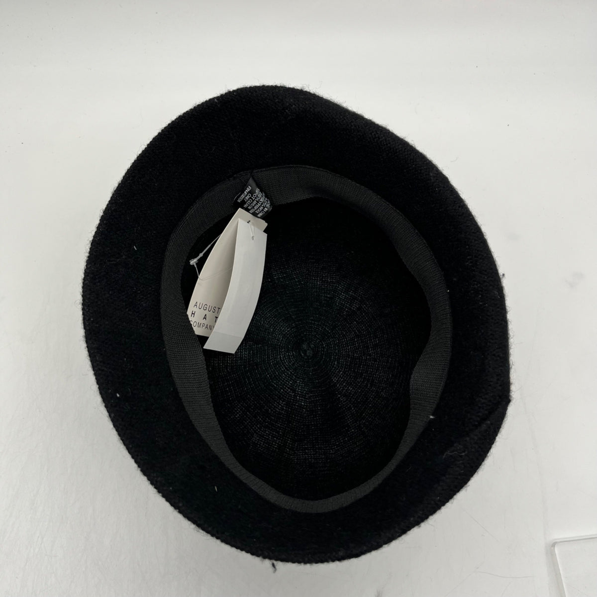 On 34th Black Wool Bucket Hat