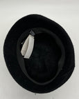 On 34th Black Wool Bucket Hat
