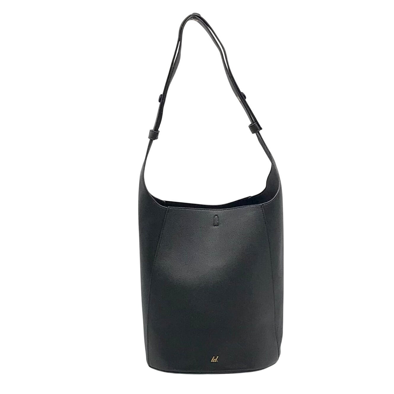 Like Dreams Black Stella Bucket Tote Bag