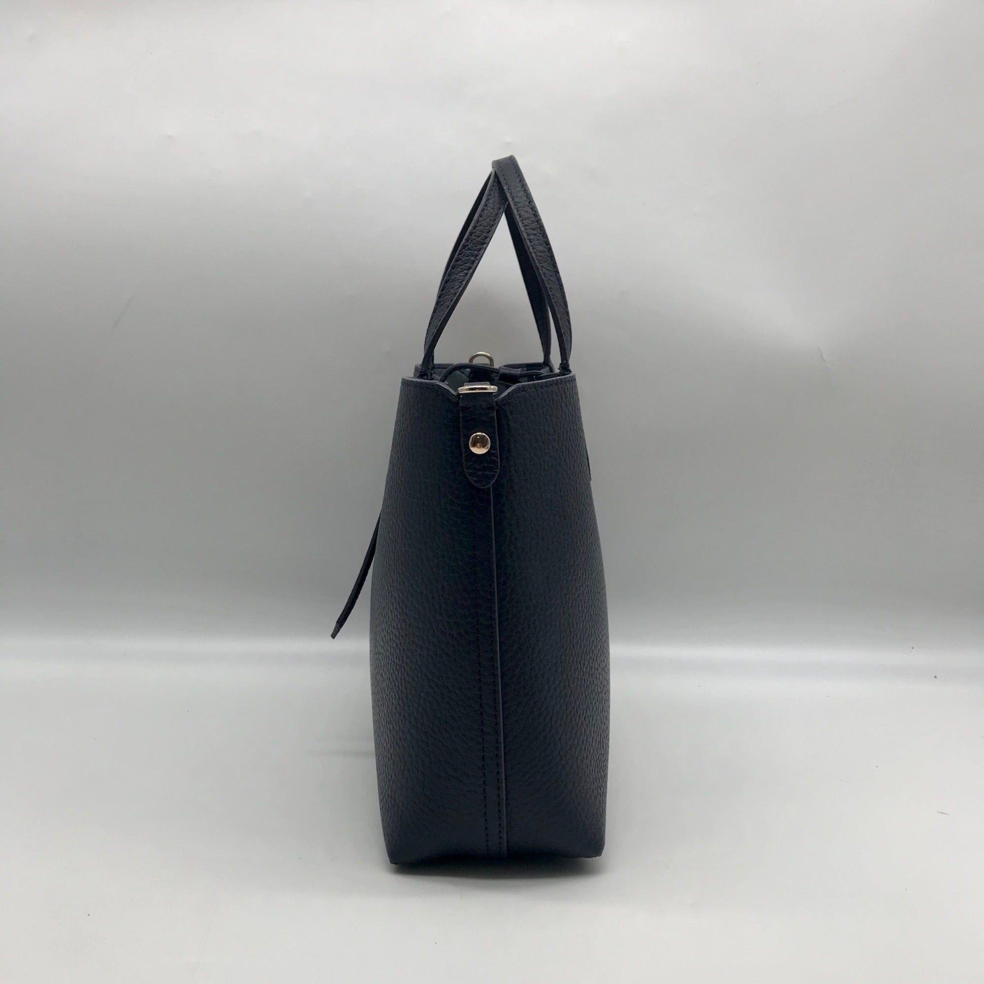 Draper James Navy Blue Mini Reversible Tote