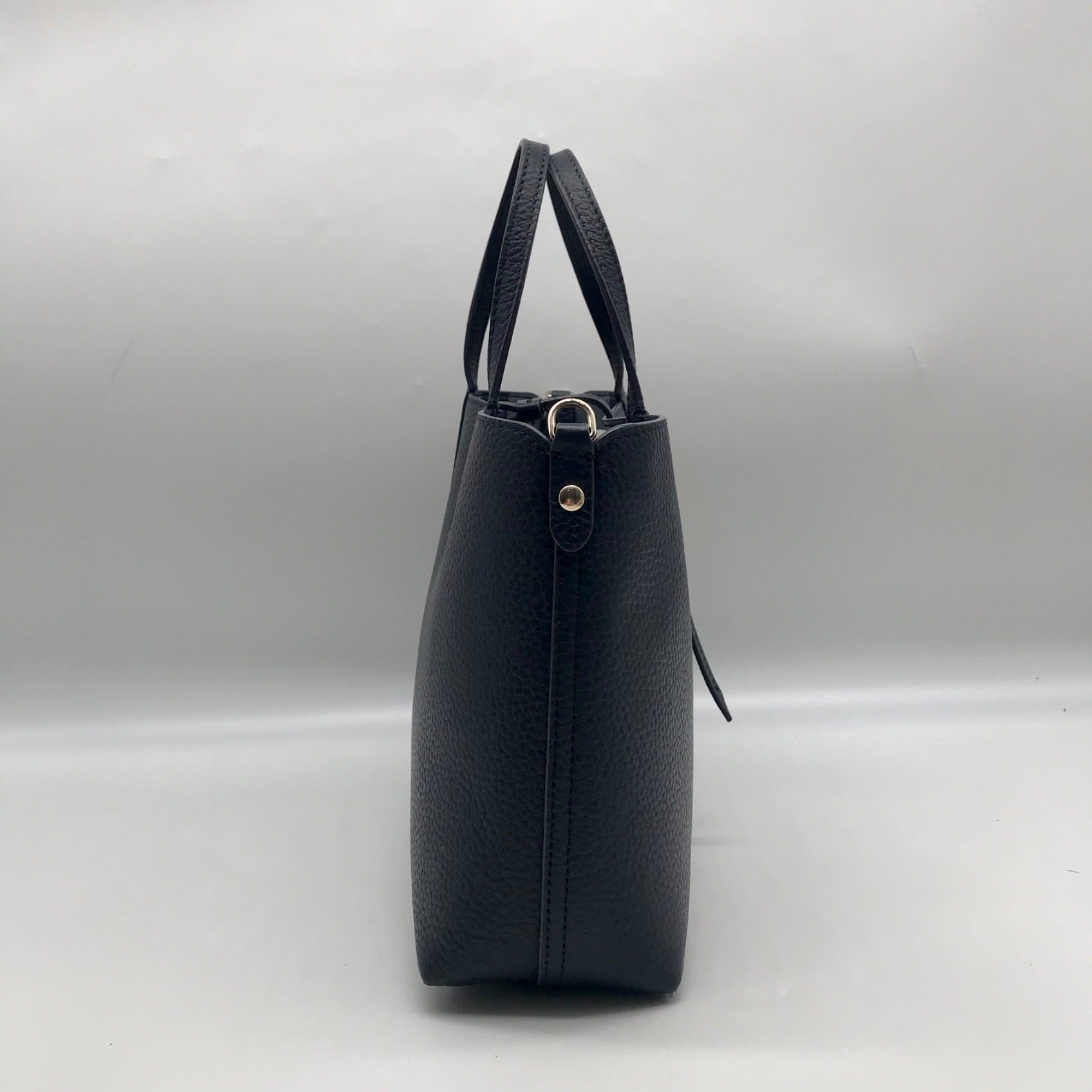 Draper James Navy Blue Mini Reversible Tote