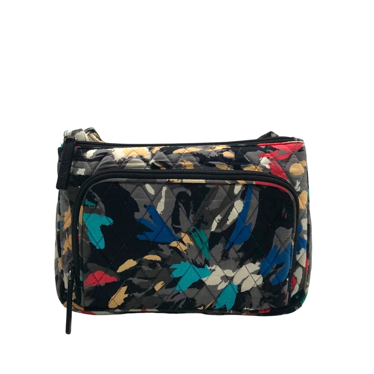 Vera Bradley Hipster Multicolor Splash Pattern Crossbody Bag