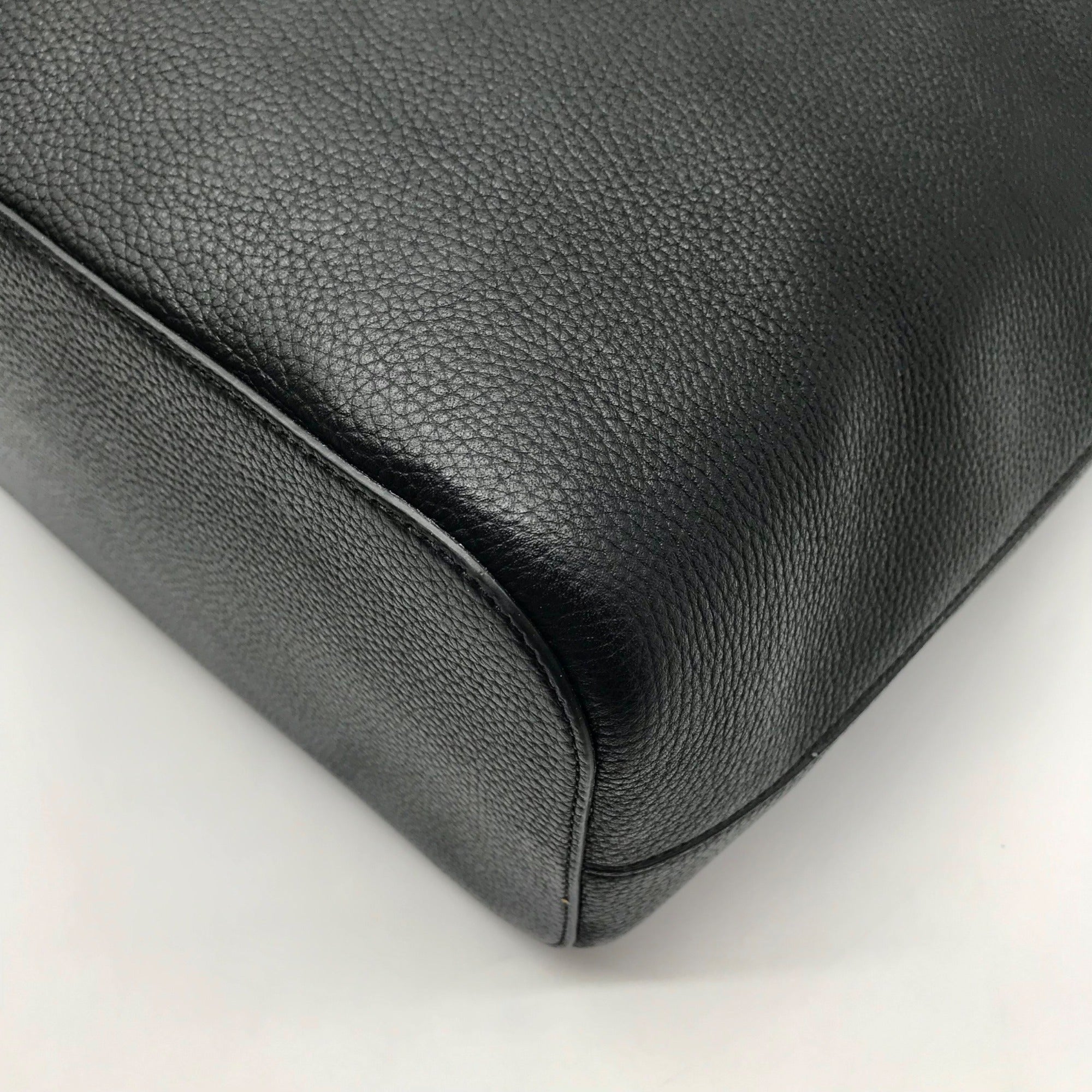 Kate Spade Black Pebbled Leather Veronica Tote Bag