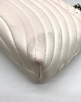 I.N.C. White Soft Ajae Galaxy Quilted Shoulder Bag