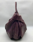 Marc Jacobs Purple Leather Standard Supply Workwear Hobo Bag