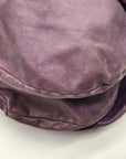 Marc Jacobs Purple Leather Standard Supply Workwear Hobo Bag