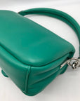 Coach Teal Leather Tabby 18 Pillow Shoulder Bag C3880