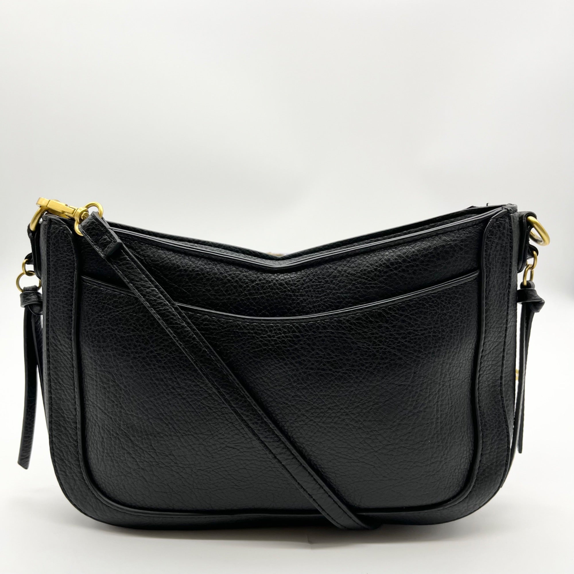 Style &amp; Co Black Feed Crossbody Bag