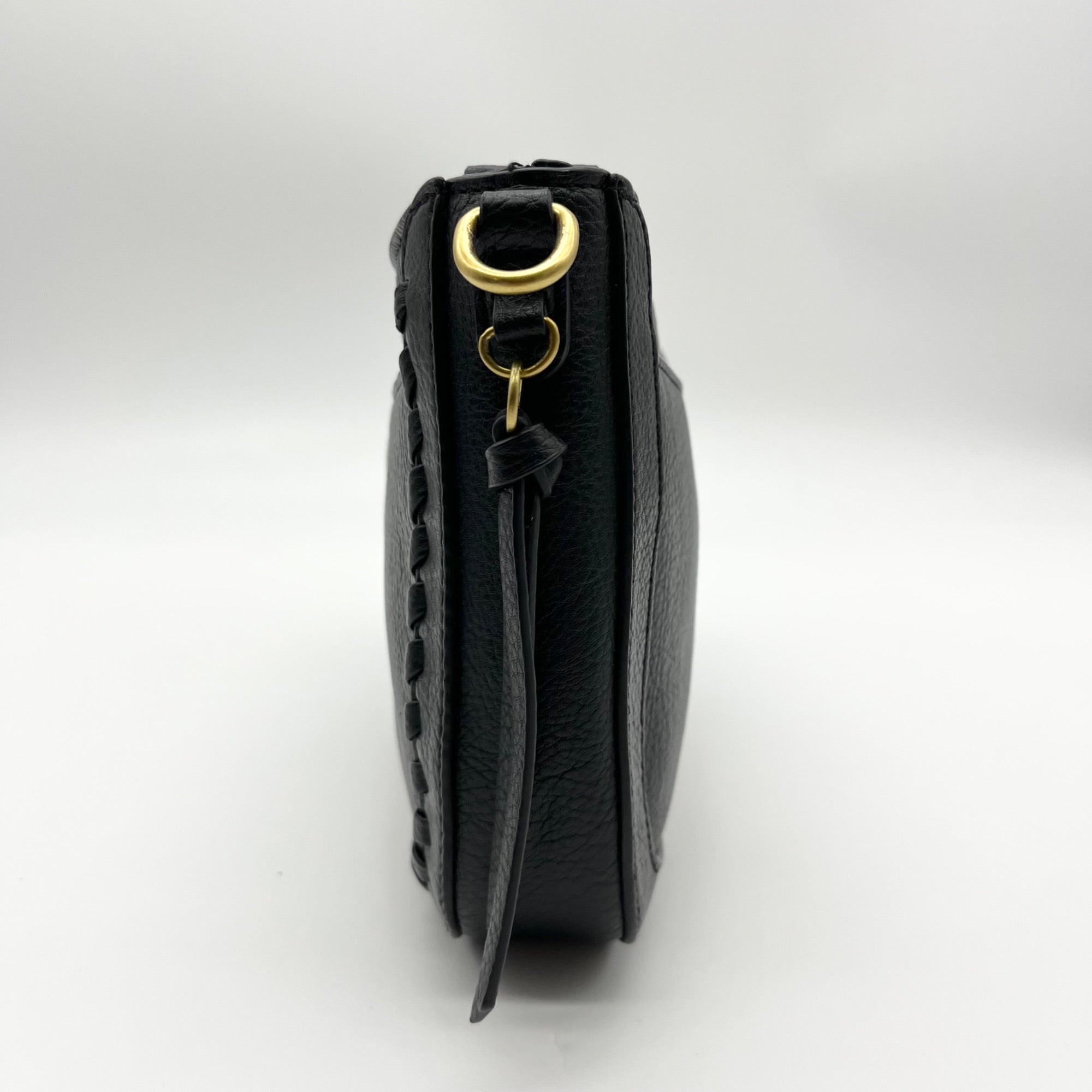 Style &amp; Co Black Feed Crossbody Bag