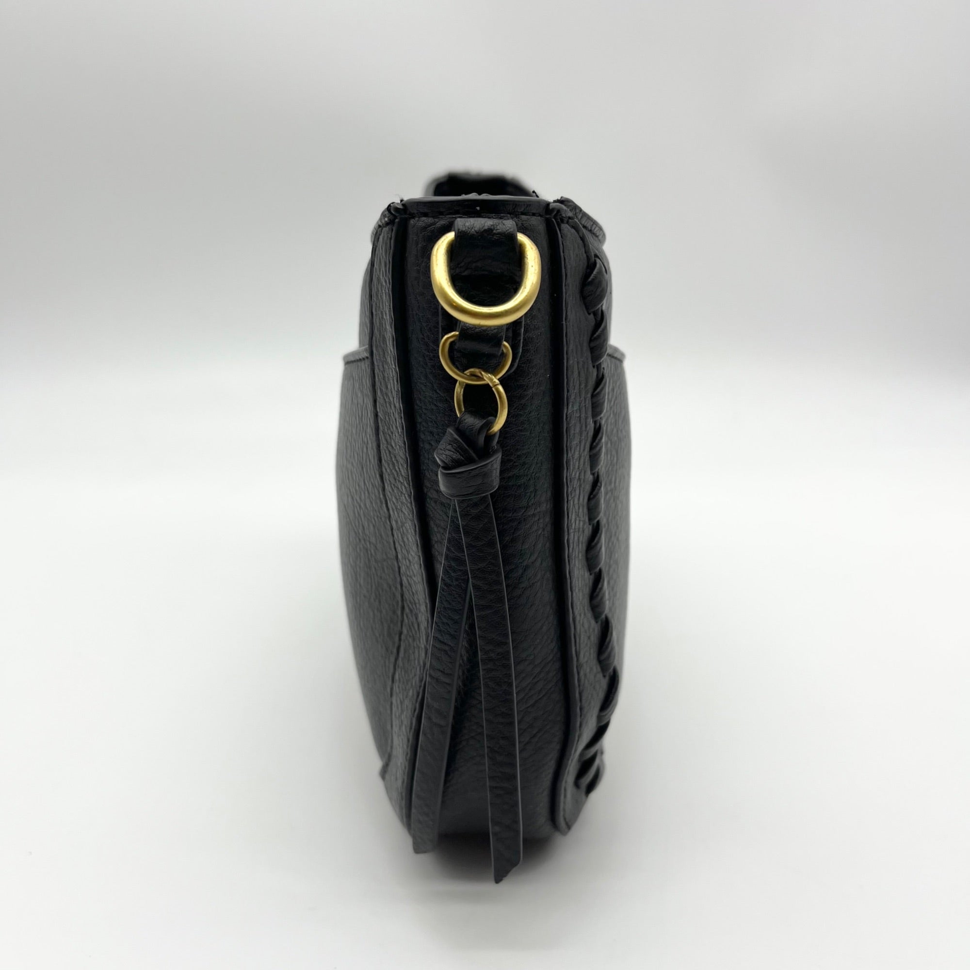 Style &amp; Co Black Feed Crossbody Bag
