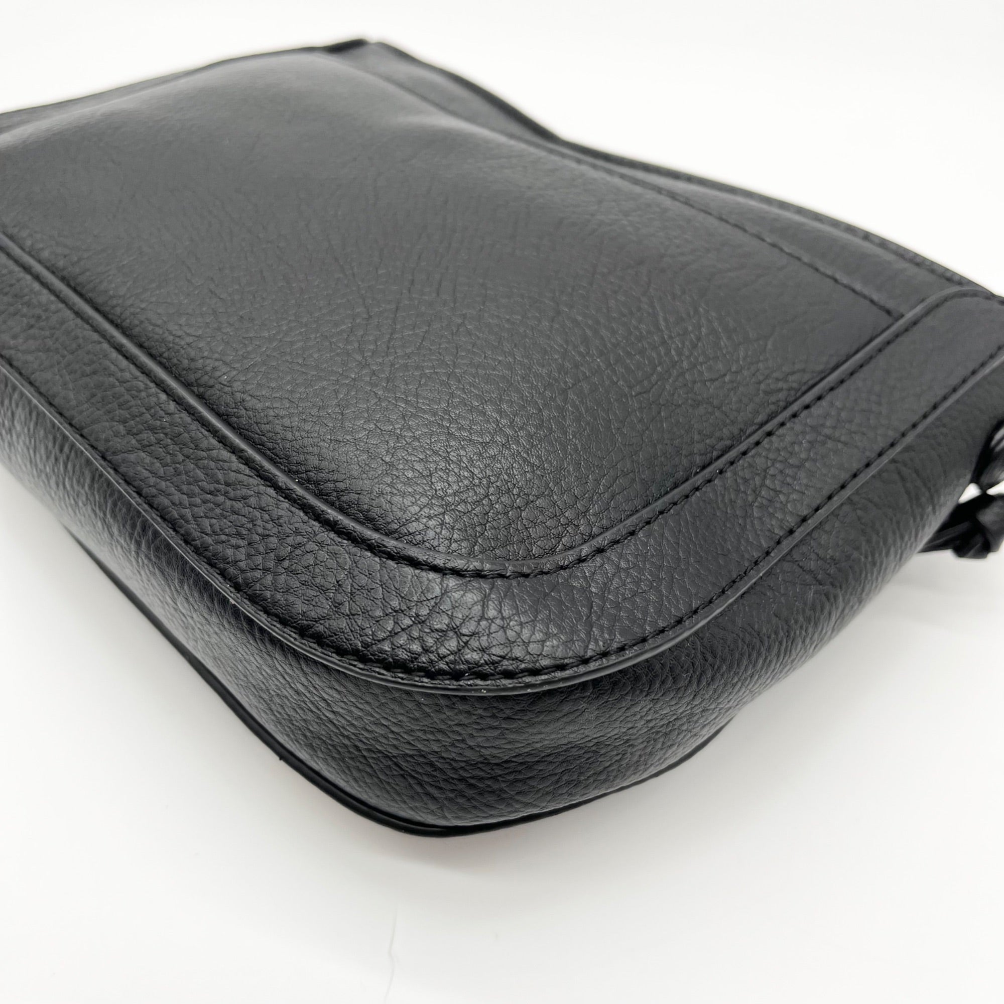 Style &amp; Co Black Feed Crossbody Bag