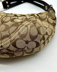 Coach Vintage Khaki Jacquard Canvas Soho Shoulder Bag