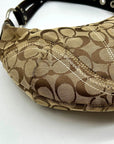 Coach Vintage Khaki Jacquard Canvas Soho Shoulder Bag