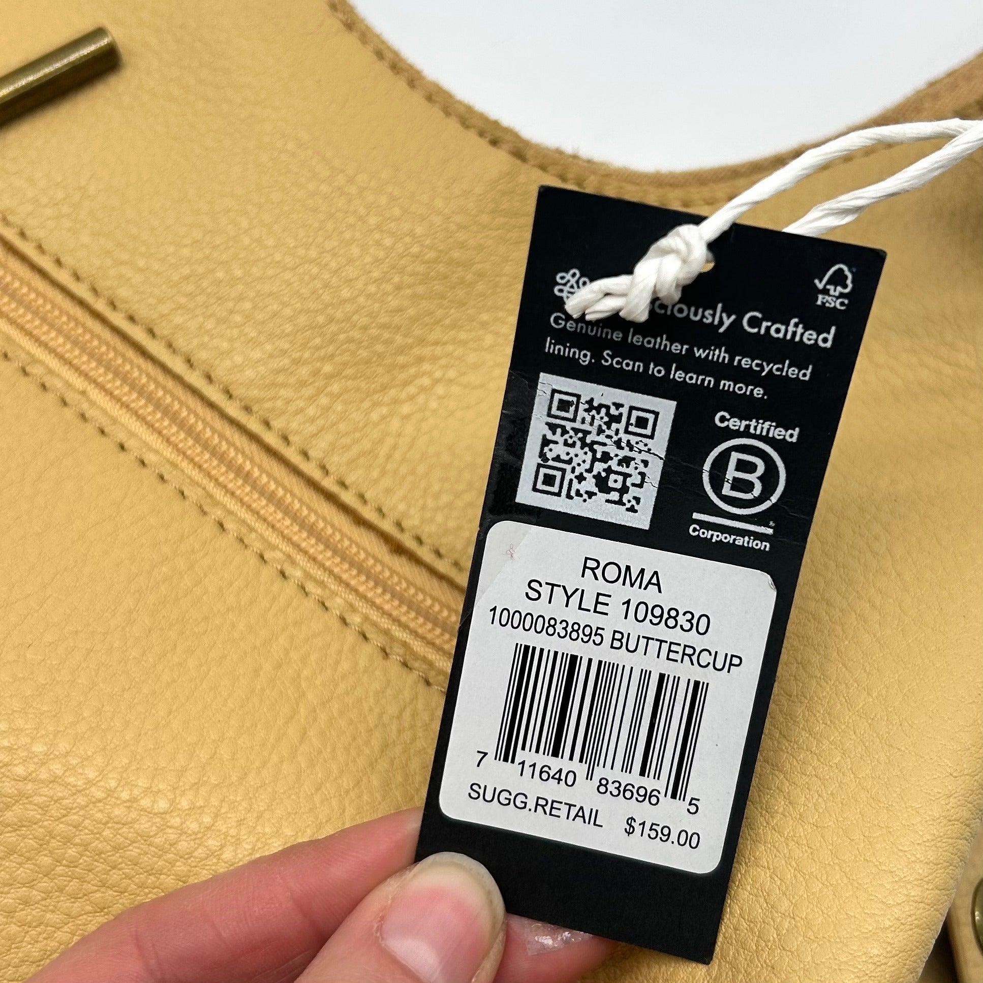 The Sak Buttercup Leather Roma Shopper Tote