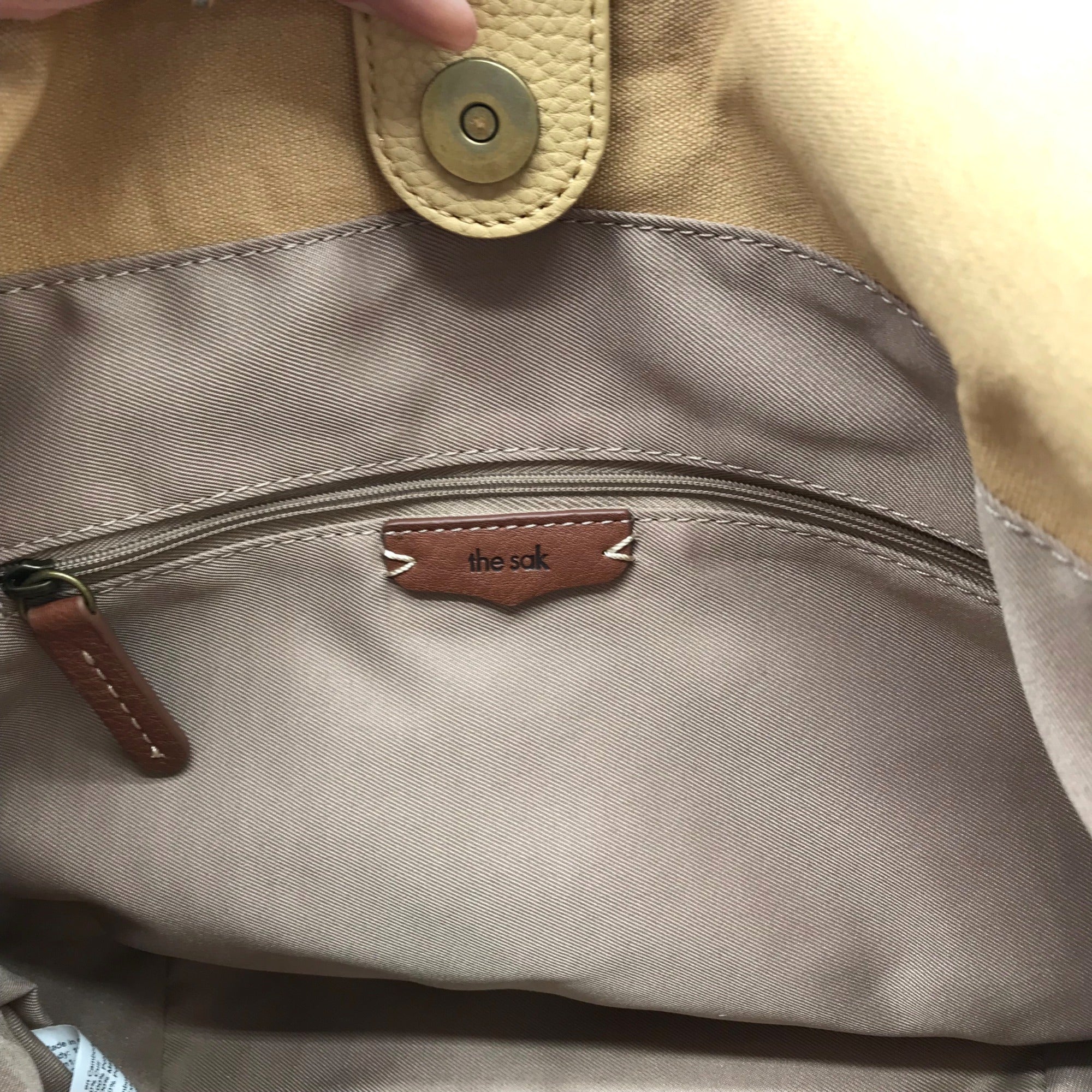 The Sak Buttercup Leather Roma Shopper Tote