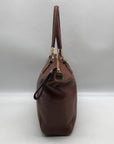 Coach Brown Leather Convertible Kelsey Satchel Bag 28095
