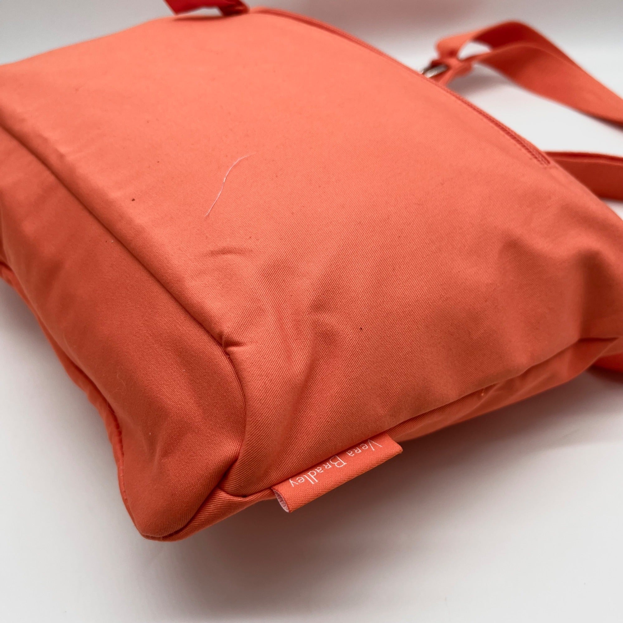 Vera Bradley Orange Bell Pepper Cotton Sling Crossbody Bag